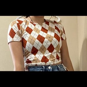 argile crop top! size s-m!